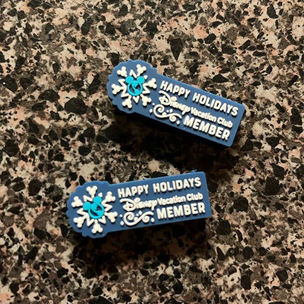 Two Pack of DVC Holiday Magic Band Sliders